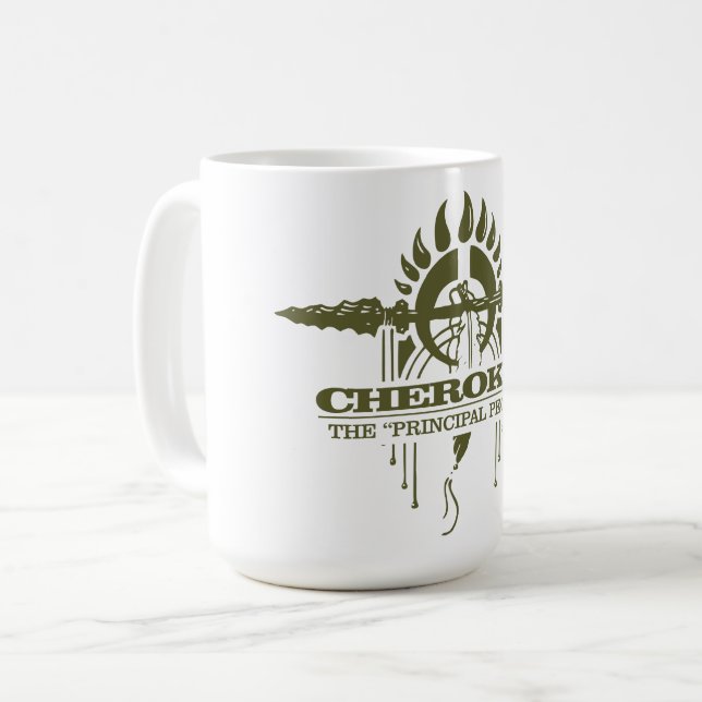 Cherokee 2 kaffemugg (Framsida vänster)