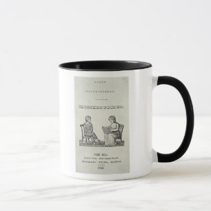 Cherokee abc-bok, 1845 (gravyr) mugg