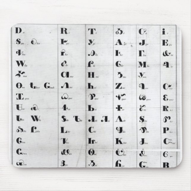 Cherokee alfabet, Pendeltons 'Lithography Musmatta (Framsidan)
