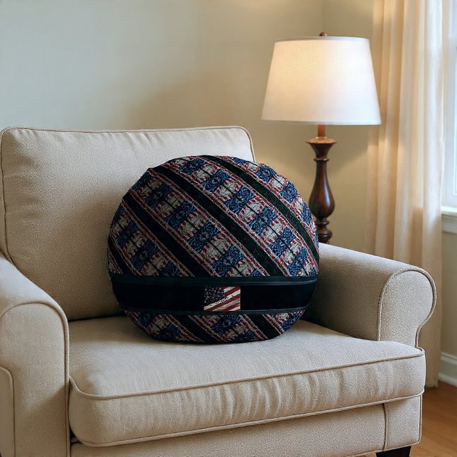 Cherokee American Rund Kudde (Skapare uppladdad)