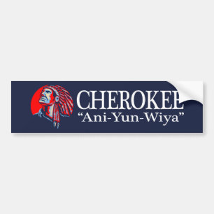 Cherokee (Aniyunwiya) Bildekal