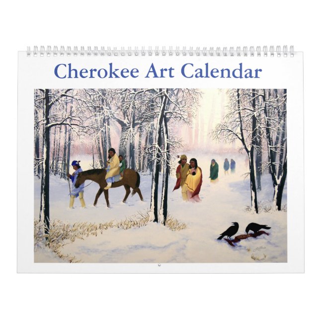 Cherokee Art Calendar Kalender (Omslag)