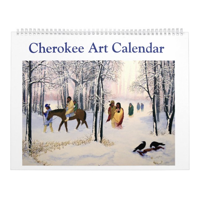 Cherokee Art Calendar Kalender (Omslag)