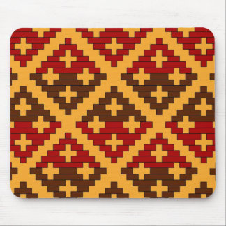 Cherokee baskettryck musmatta