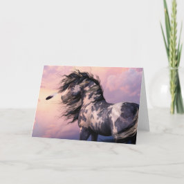 Cherokee blått Notecard Kort