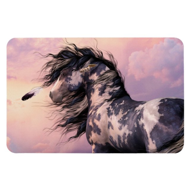 Cherokee Blue Premium Flexi Magnet (Horisontell)