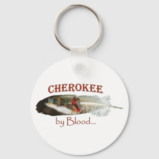 Cherokee by Blood Nyckelring