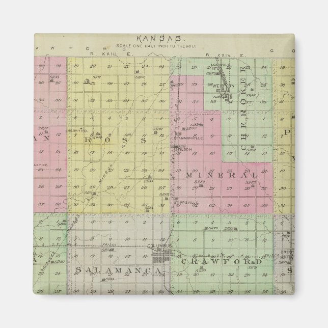 Cherokee County, Kansas Magnet (Framsidan)