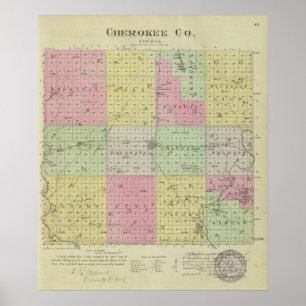 Cherokee County Kansas Poster