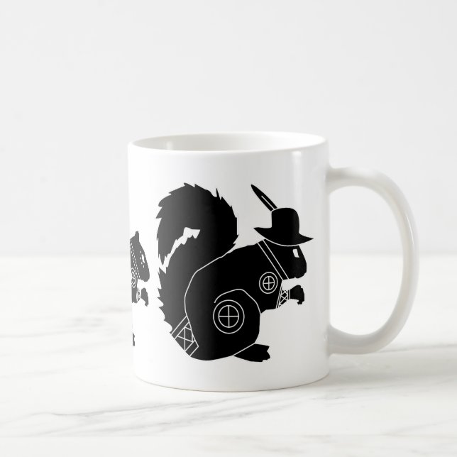 Cherokee ekorrekaffe kaffemugg (Höger)