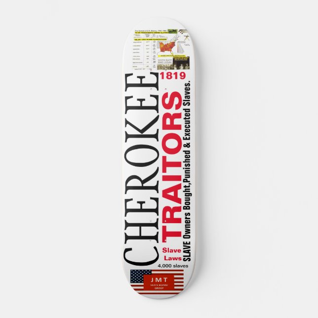 CHEROKEE-FÖRRÄDHARE Skateboard (Framsida)