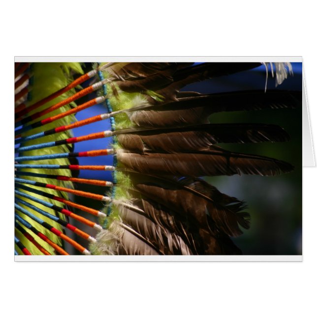 Cherokee Hälsningskort (Framsidan Horizontal)