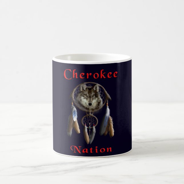 Cherokee Indian Nation Kaffemugg (Center)