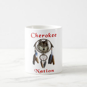 Cherokee Indian Nation Kaffemugg
