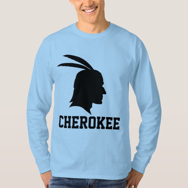 CHEROKEE INDIAN NATIVE AMERICAN T-SHIRTS (Framsida)