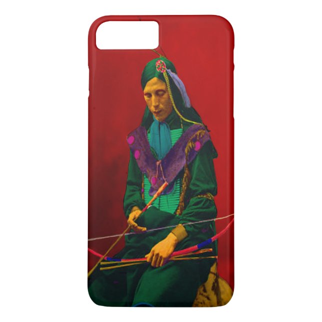 Cherokee Indian Pop Art Case-Mate iPhone Skal (Baksida)