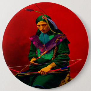 Cherokee Indian Pop Art Knapp