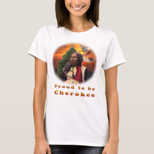 Cherokee indisk t-shirts