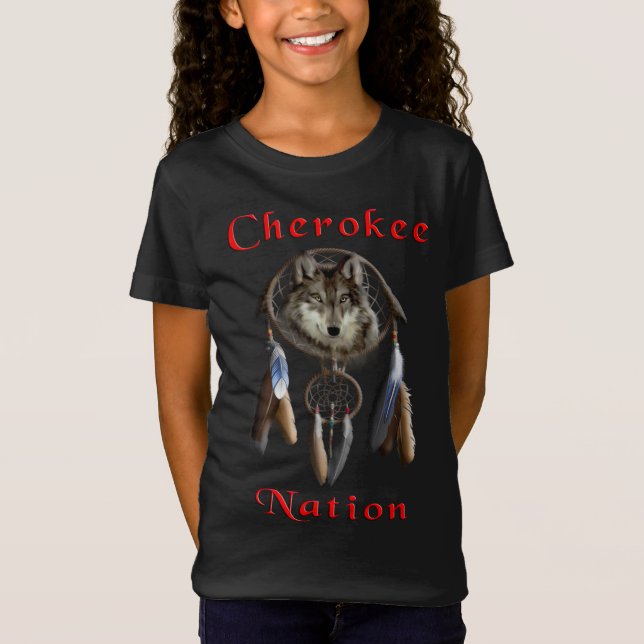 Cherokee indisk t-shirts (Framsida)