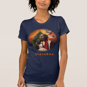 Cherokee indisk t-shirts