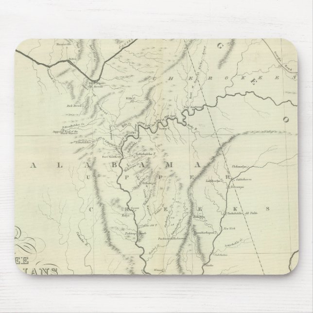 Cherokee Karta Musmatta (Framsidan)