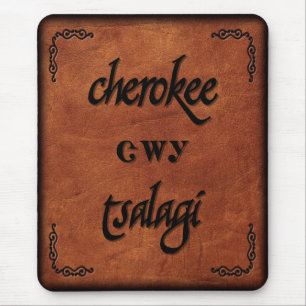 Cherokee läder - Tsalagi Musmatta
