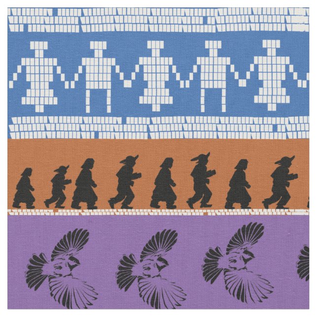 Cherokee linjer tyg (Närbild)