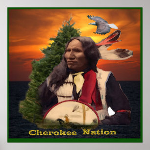 Cherokee nation poster