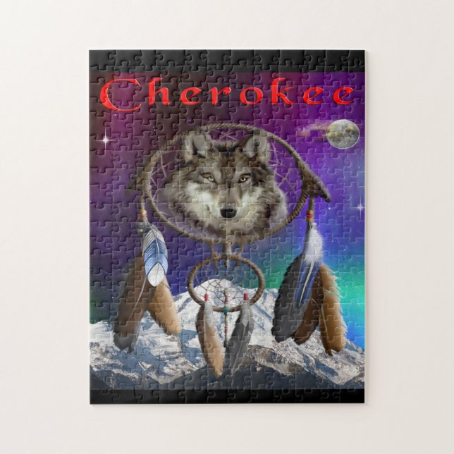 Cherokee Nation Pussel (Vertikal)