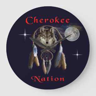 Cherokee Nation Stor Klocka
