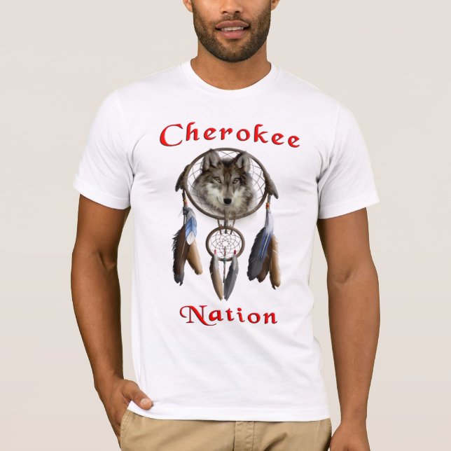 Cherokee Nation T Shirt (Framsida)