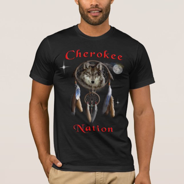 Cherokee Nation T Shirt (Framsida)