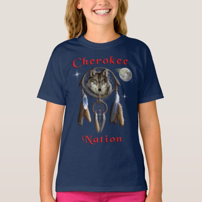 Cherokee Nation T Shirt (Framsida)