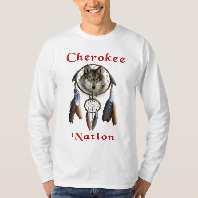Cherokee Nation T Shirt (Framsida)