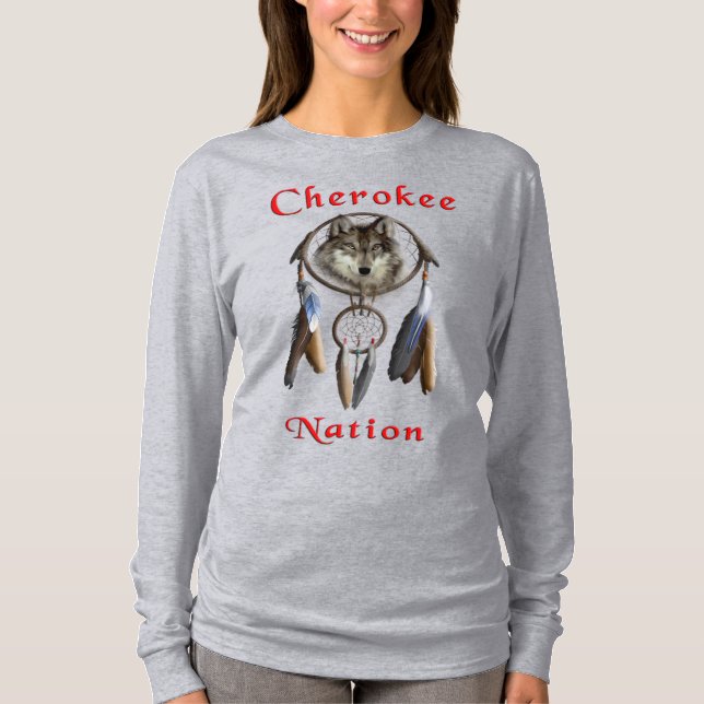 Cherokee-nationen T Shirt (Framsida)