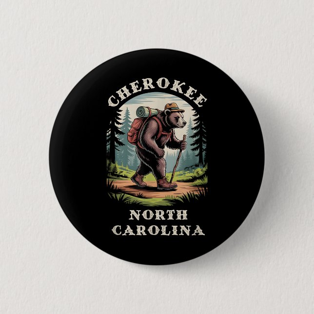 Cherokee, North Carolina Nc Blue Ridge Vandring Bj Knapp (Framsida)