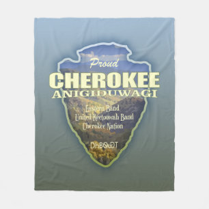 Cherokee (pilhuvud) fleecefilt