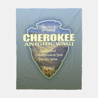 Cherokee (pilhuvud) fleecefilt