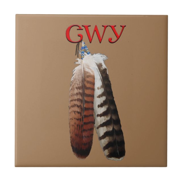 Cherokee-Pridet Kakelplatta (Framsidan)