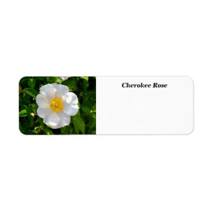 Cherokee Ro Flower Returadress Etikett