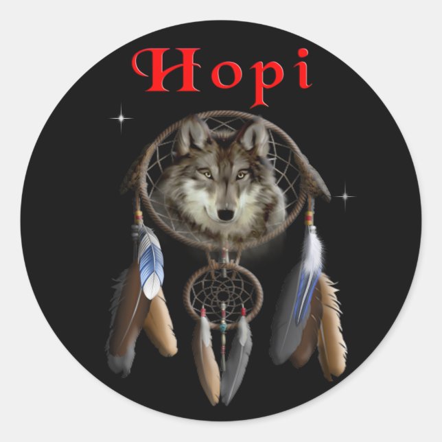Cherokee Runt Klistermärke (Framsida)