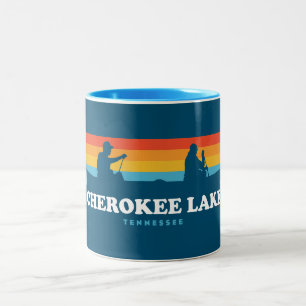 Cherokee Sjö Tennessee Canoe Två-Tonad Mugg