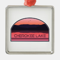 Cherokee Sjö Tennessee Red Sunrise