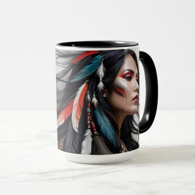 Cherokee Stolthet 4 Mugg (Framsida höger)