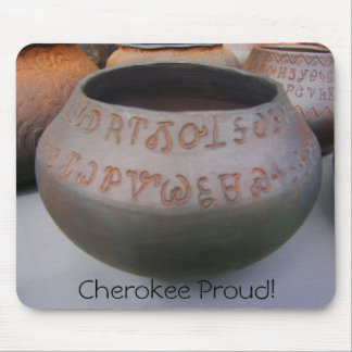 Cherokee Syllabarykrukmakeri Mousepad Musmatta