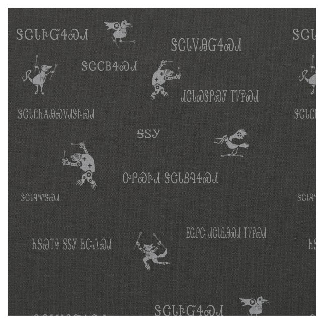 cherokee tanke tyg (Närbild)