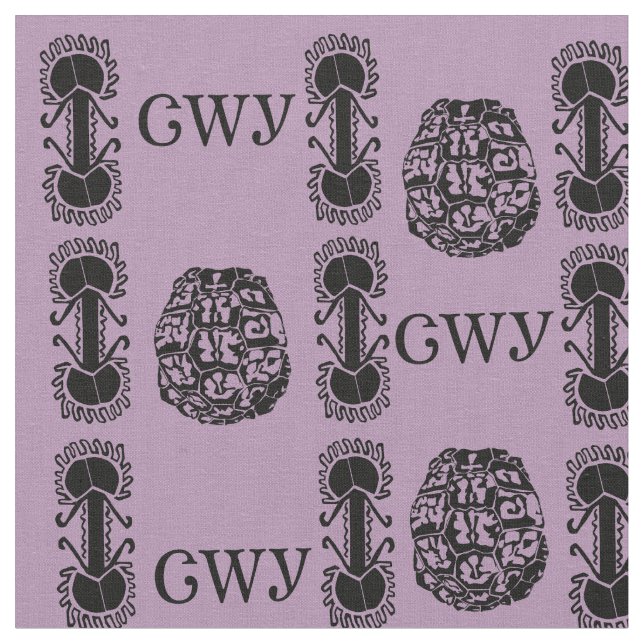 Cherokee tygdesign tyg (Närbild)