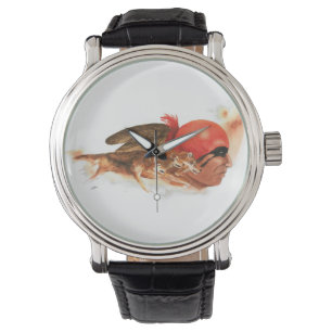 Cherokee vargklan armbandsur