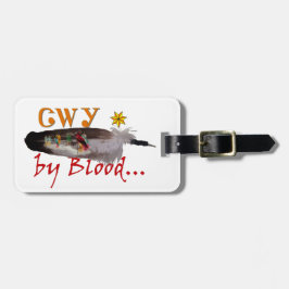 Cherokee vid blod bagagebricka