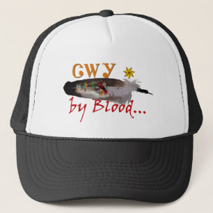 Cherokee vid blod truckerkeps